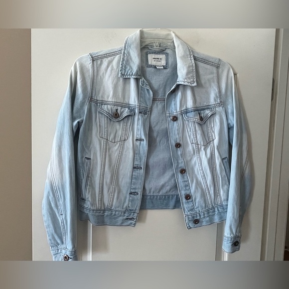 Forever 21 Light Blue Wash Denim Jacket Women’s Size Small - Picture 9 of 12